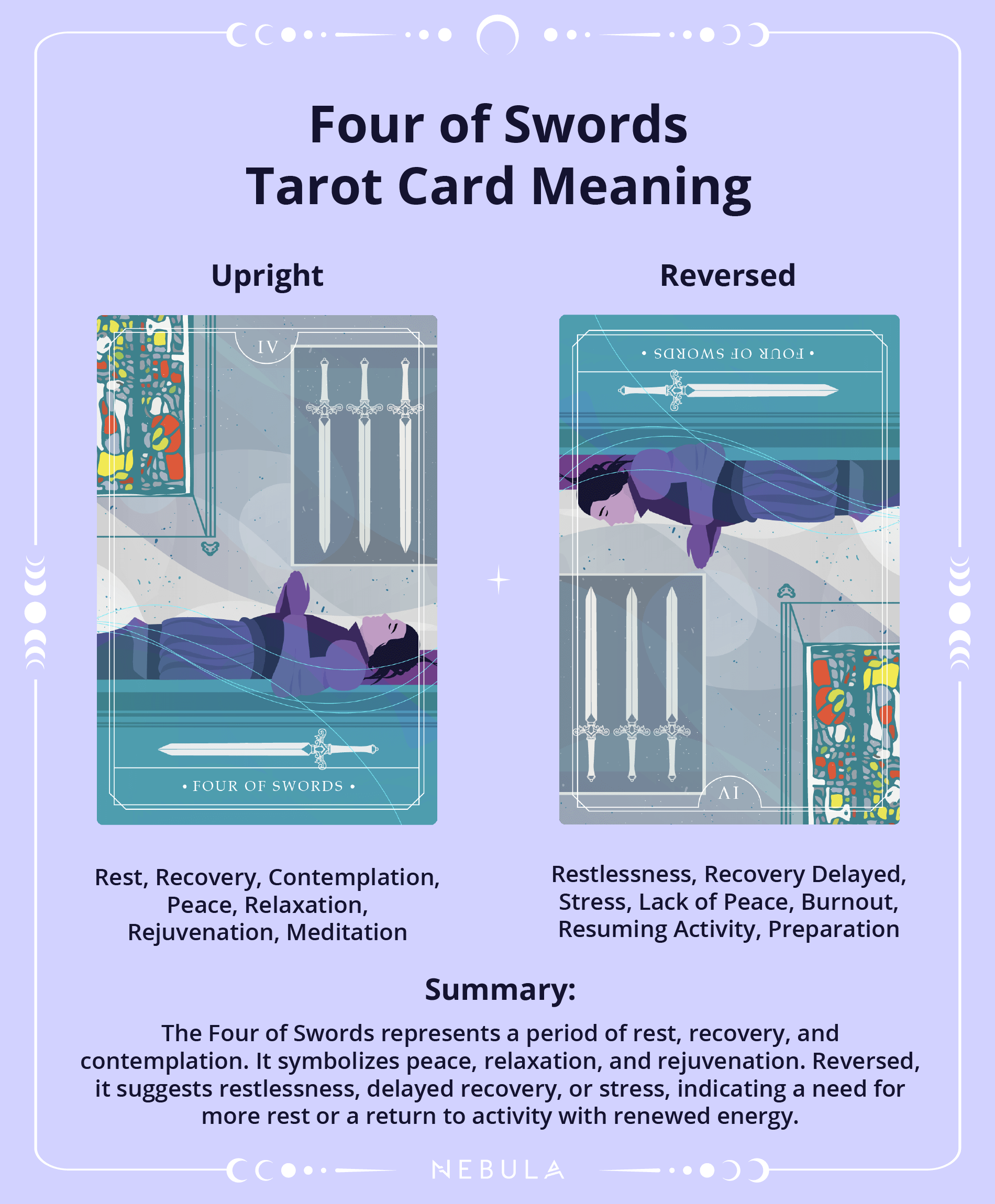 4 Of Swords Tribeca Tarot Reader Four Of Swords 4 Of Swords Tribeca Tarot Reader Four Of Swords